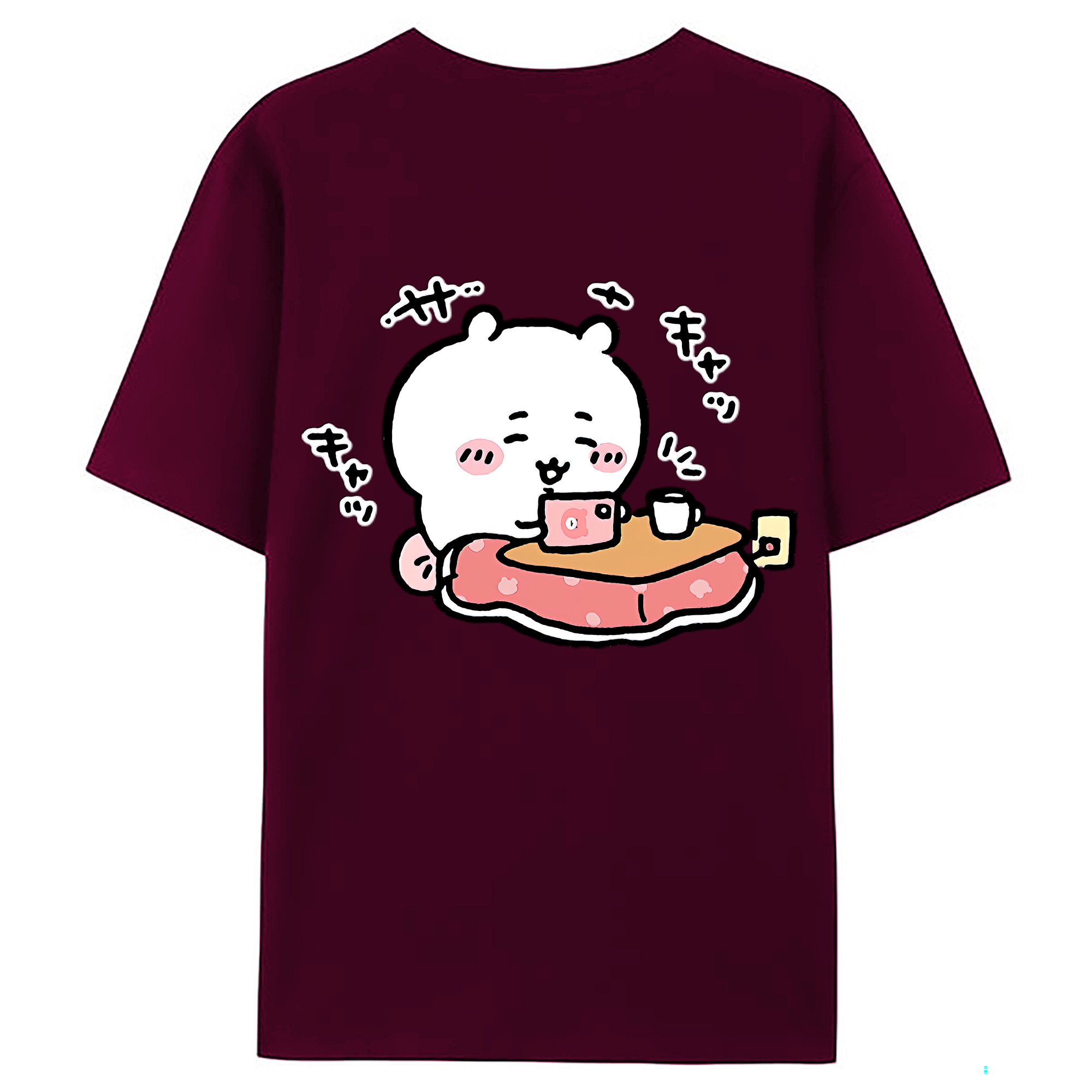 （画像用） ちいかわ ちいかわ Chii-kawa chiikawa レディース半袖Tシャツ(バックプリント)